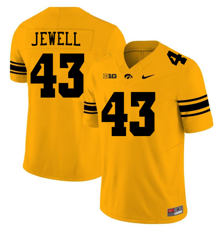 Josey Jewell Iowa Jersey,University Of Iowa Hawkeyes Fotoball Uniforms,Jersey,Gears-Gold